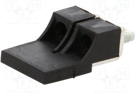 ZKN-4-2-BK, Винтовой мостик, ZUG-4, Кол-во полюс: 2, черный