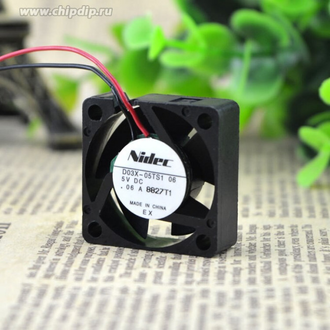 Вентилятор Nidec D03X-05TS1 Вентилятор 30x10мм 5V 0.3W 0.06A OEM