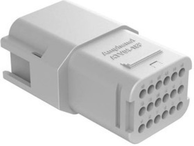 ATV04-18PA-RR01, Automotive Connectors 18 POS RCPT SZ 16 In-Line Key A