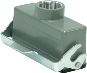 MP009427, Разъем для тяжелых условий, Основа, монтаж на кабель, ввод сверху, Корпус из Алюминия, 1 Рычаг MP009427, Разъем для тяжелых условий, Основа, монтаж на кабель, ввод сверху, Корпус из Алюминия, 1 Рычаг