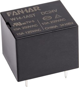W14-1AST-DC24V, Реле 1зам. 24VDC 10A/250VAC