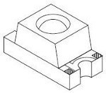 QTLP651CYTR, LED Uni-Color Yellow 590nm 2-Pin Chip 1206(3216Metric) T/R