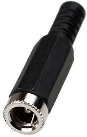 3-237, Разъем питания 5.5x2.1мм "гн" пластик на кабель