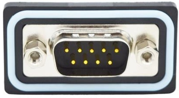 SDF-R09-113L461, SDF 9 Way Right Angle D-sub Connector Plug, 2.74mm Pitch, with 4-40 Boardlocks, Brackets SDF-R09-113L461, SDF 9 Way Right Angle D-sub Connector Plug, 2.74mm Pitch, with 4-40 Boardlocks, Brackets