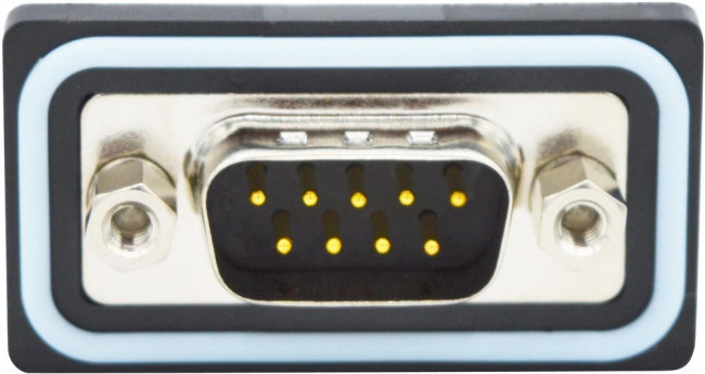SDF-R09-113L461, SDF 9 Way Right Angle D-sub Connector Plug, 2.74mm Pitch, with 4-40 Boardlocks, Brackets SDF-R09-113L461, SDF 9 Way Right Angle D-sub Connector Plug, 2.74mm Pitch, with 4-40 Boardlocks, Brackets