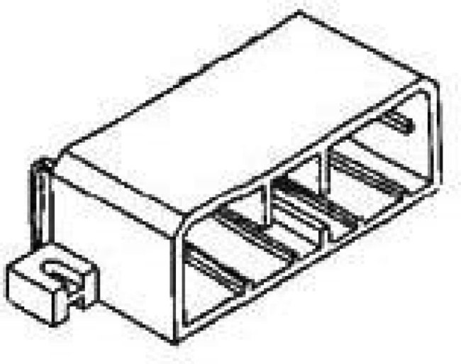 174467-1, MULTILOCK 070 Female Connector Housing, 3.5mm Pitch, 10 Way, 1 Row Right Angle 174467-1, MULTILOCK 070 Female Connector Housing, 3.5mm Pitch, 10 Way, 1 Row Right Angle