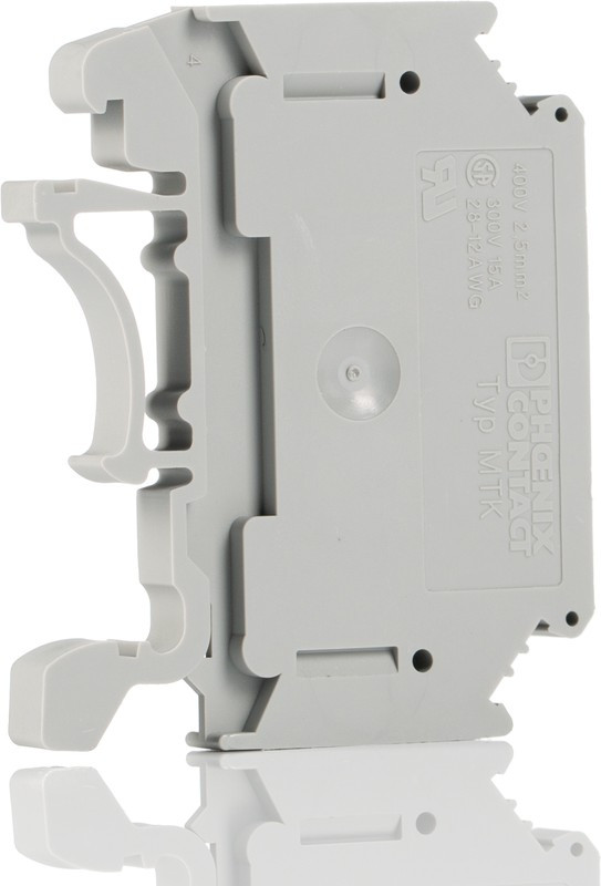 3104013, MTK-P/P Series Grey Knife Disconnect Terminal Block, 0.2 2.5mm², Single-Level, Screw 3104013, MTK-P/P Series Grey Knife Disconnect Terminal Block, 0.2 2.5mm², Single-Level, Screw