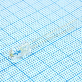 FYL-5014UWC1C, 5мм Белый (холодный), прозрачный 25000mcd 20° / FYL-5014UWC1C