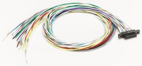 MWDL15S-6E5-18B, MWDL 15 Way D-sub Connector Socket MWDL15S-6E5-18B, MWDL 15 Way D-sub Connector Socket