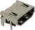2086581001, Соединитель HDMI 19 контактов шаг 0.5 мм угловой для поверхностного монтажа 1 порт лента на катушке 2086581001, Соединитель HDMI 19 контактов шаг 0.5 мм угловой для поверхностного монтажа 1 порт лента на катушке