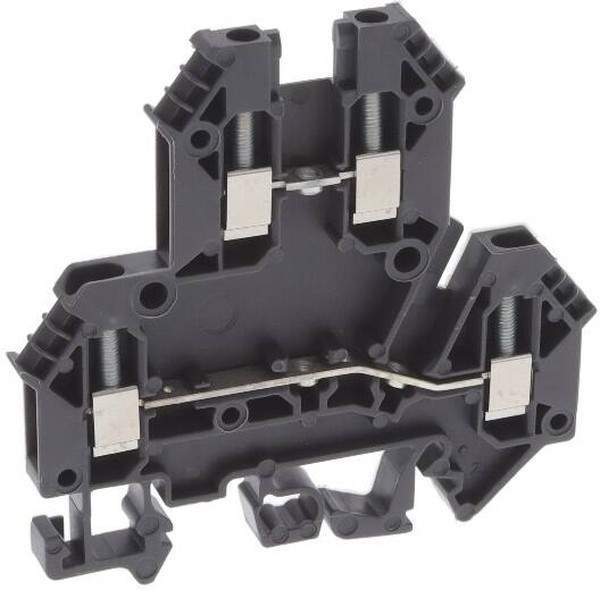 XW5T-S2.5-1.1-2, DIN Rail Terminal Blocks TermBlk Screw 2.5mm 1:1 2tier