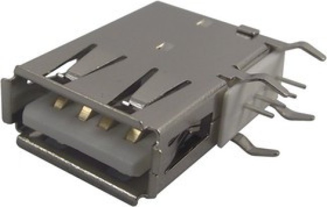 GSB19110KEU, Разъем USB, USB Типа A, USB 2.0, Гнездо, 4 вывод(-ов), Монтаж в Сквозное Отверстие, Прямой Угол GSB19110KEU, Разъем USB, USB Типа A, USB 2.0, Гнездо, 4 вывод(-ов), Монтаж в Сквозное Отверстие, Прямой Угол