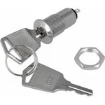 S-1091B-2, Переключатель: замок для РЭА; Фикс.пол:2; Алгоритм раб: OFF-ON