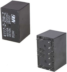 4117-2-2W-Z- 10A-24VDC-1.0, Реле