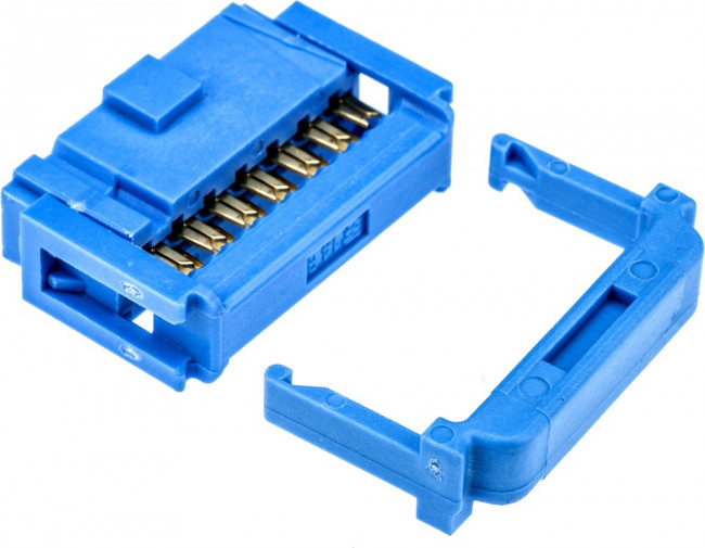 2-1658527-2, 14-Way IDC Connector Socket for Cable Mount, 2-Row