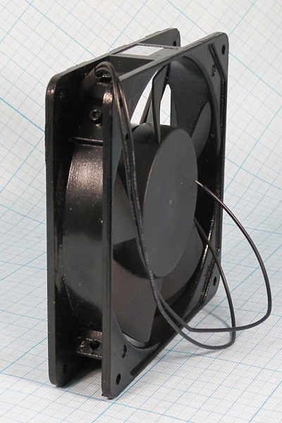 Вентилятор 120x120x25, напряжение 220В, ток 0,08А, выводы 2L, подшипник качения, FSY12025HA2BL