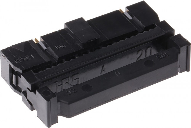 HIF3BA-20D-2.54R, 20-Way IDC Connector Socket for Cable Mount, 2-Row