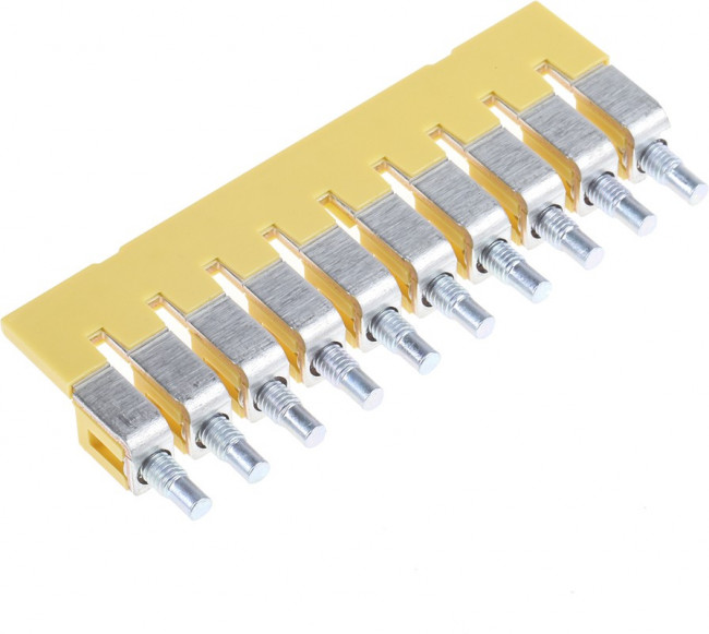 1052060000, WQV Series Jumper Bar for Use with DIN Rail Terminal Blocks, 41A