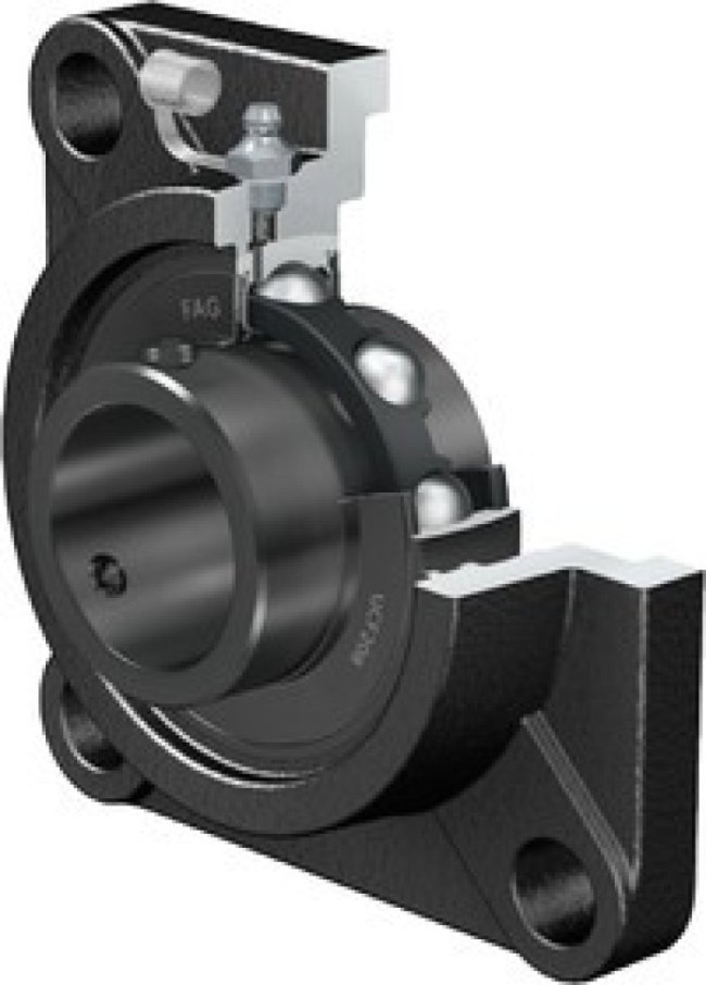 4 Hole Flange Bearing Unit, UCF212-J7, 60mm ID