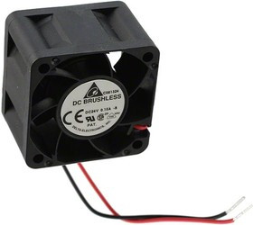 FFB0424HHN, Вентилятор осевой, 40х40х28мм, 24В, DC, подшипник качения, 2Вт, 0,08А, 41дБА