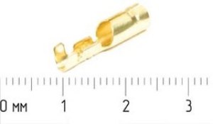 Наконечник кабельный гнездо "I" 4,3, 1-2,5S, латунь