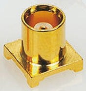966851-1, jack Surface Mount MCX Connector, 50, Solder Termination, Straight Body 966851-1, jack Surface Mount MCX Connector, 50, Solder Termination, Straight Body
