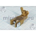 Клемма автомобильная "+" d18, винт d10-[барашик], латунь, зажимная