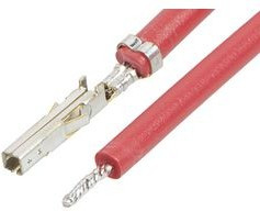 215341-2122, Rectangular Cable Assemblies MINI-FIT JR. F-S 150MM 16 AWG RD Sn