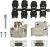 D45ZK25-DB25S-K, D45ZK 25 Way D-sub Connector