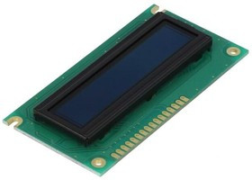 REG010016ERPP5N00000, Дисплей: OLED, графический, 2,4", 100x16, Разм: 84x44x10мм, красный