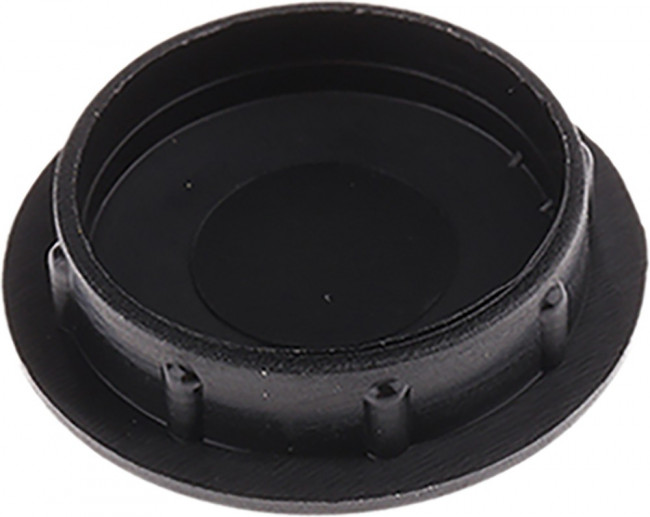 C290-BLK, 29mm Black Potentiometer Knob Cap, C290-BLK