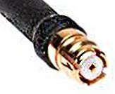 0734153740, Conn SMP 50Ohm ST Cable Mount F Gold Bag