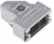 61030012013, Harting D-sub Series Metal Right Angle D Sub Backshell, 9 Way