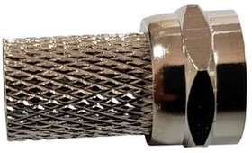 RND 205-00891, RF Connector, F-Type, Copper, Plug, Straight, Screw