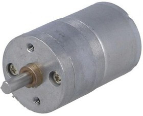 FIT0495-I, Двигатель DC, с редуктором, 2-7,5ВDC, 20 1, Двусторон.вал нет