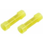 08-0732, Соединительная гильза изолированная L-27.3 мм нейлон 4-6 мм² (ГСИ(н) 6.0/ГСИ-н 4,0-6,0) жел