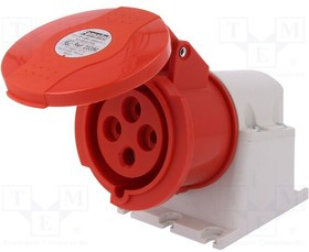 FAM-23396, Разъем: питания AC, трехфазный, гнездо, "мама", 32А, 380/415AC