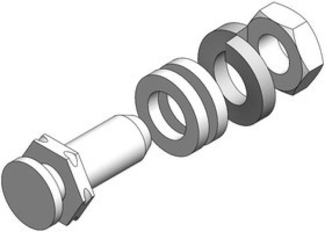 F-SGV1/5-K981 / 1731120234, F-SGV1 Series Screw Set For Use With D-Sub Connector