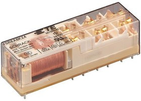 6-1415537-5, Power Relay 24VDC 8A 3PST-NO/3PST-NC (55x16.51x16.5)mm THT