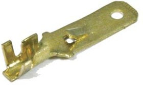 Клемма вилка, 4,8x0,5, латунь Клемма вилка, 4,8x0,5, латунь