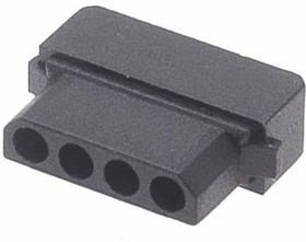 M80-1010498S, Headers &amp; Wire Housings 4 WAY SIL SKT MOULD CRIMP