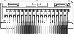 MX34032NF4, Automotive Connectors Connector Pin Header 32 Pos R/A