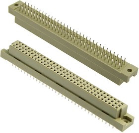 DIN41612 3*32 96 розетка, Разъём DIN , 96 контактов