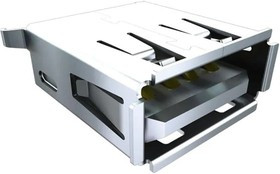 USB-A-S-F-B-SM2-R-TR, Right Angle, SMT, Socket Type A 2.0 USB Connector