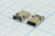 Разъем microUSB розетка, тип B, контакты 5C2HP, на плату, угловой, SMD, microUSBB5L1