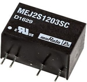 MEJ2S1203SC, DC/DC преобразователь на плату 2Вт 12-3В Single 5.2кВ MEJ2S1203SC, DC/DC преобразователь на плату 2Вт 12-3В Single 5.2кВ