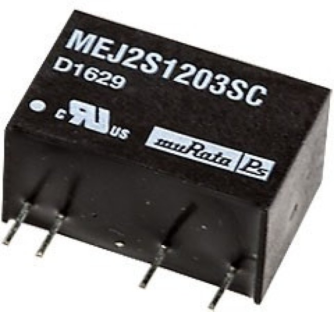 MEJ2S1203SC, DC/DC преобразователь на плату 2Вт 12-3В Single 5.2кВ