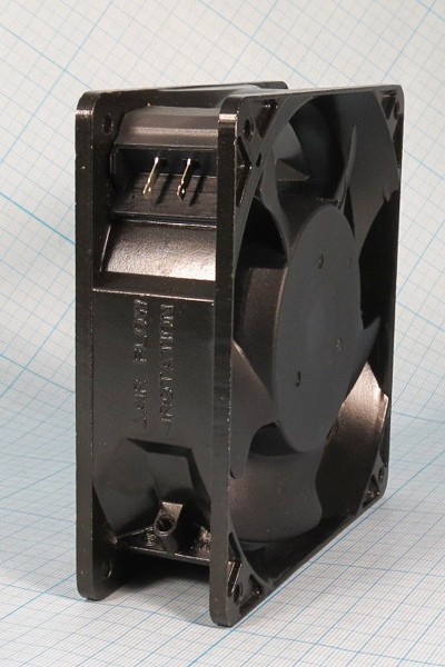 Вентилятор 120x120x38, напряжение 220В, ток 0,13А, выводы 2T, подшипник скольжения, JA1238H2S0N JAMIC