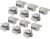 2713764, Board terminal, COMBICON 4 pole 120mm Polyamide Light Grey