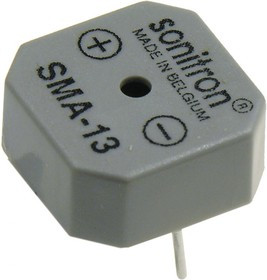 SMA-13-P7.5, 13 мм, Пьезоизлучатель с генератором